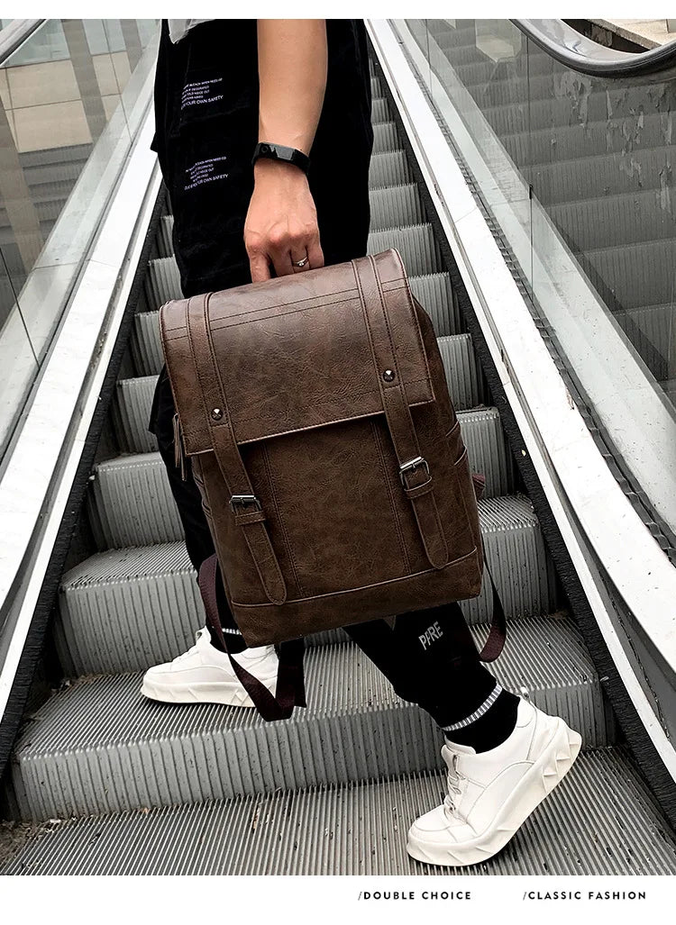 MOCHILA CUERO PU ELEGANTE