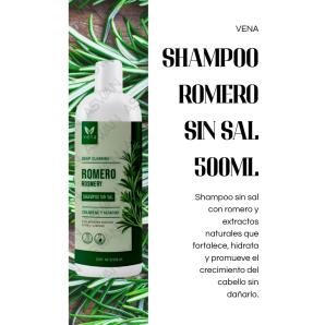 Shampoo Romero Sin Sal – Vena