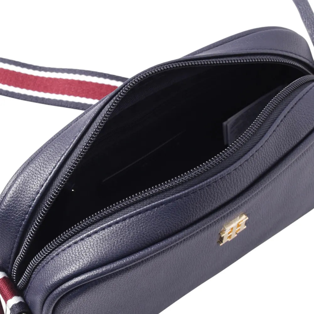 Cartera crossbody Tommy Hilfiger color azul