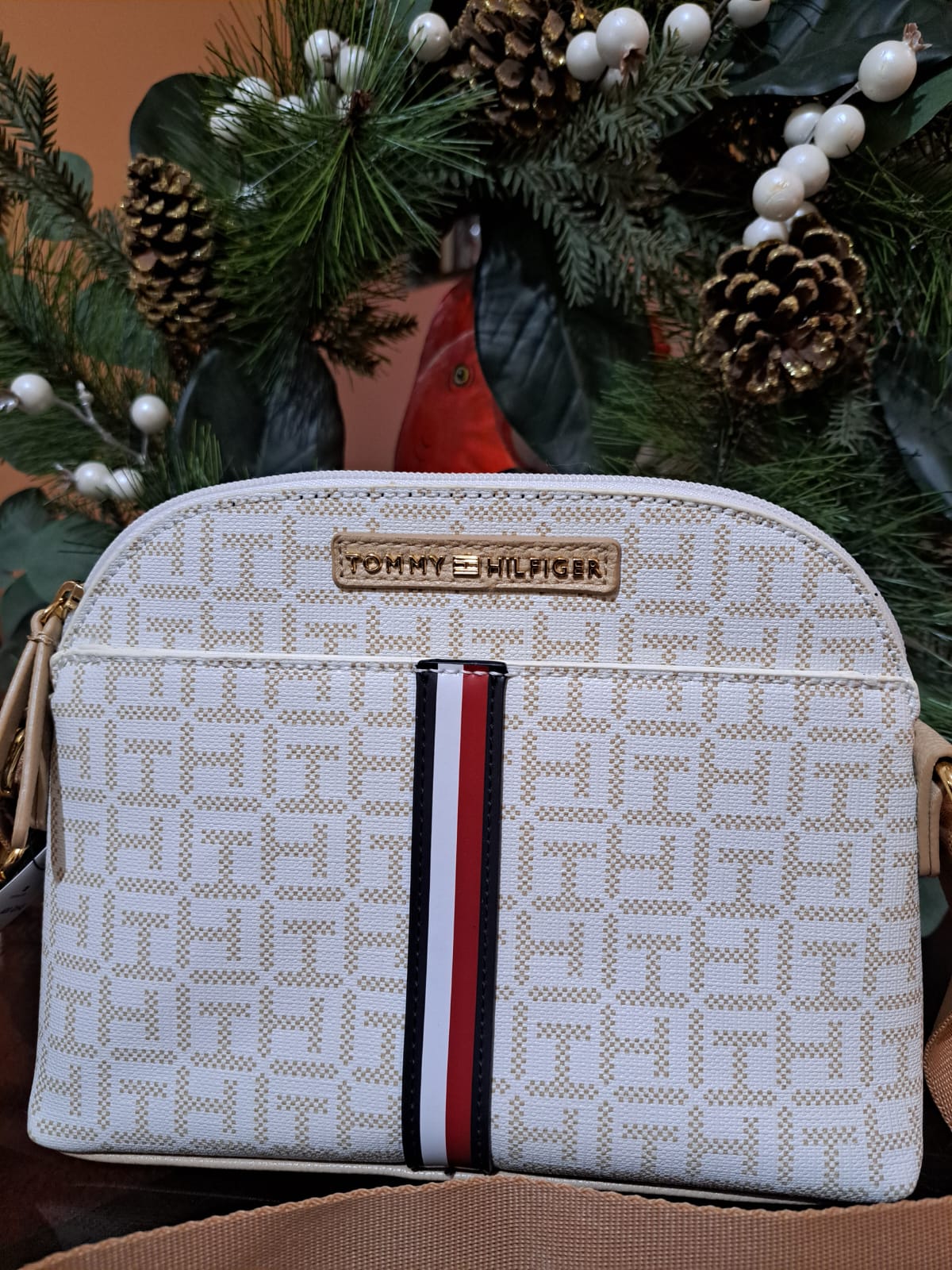 CARTERA CROSSBODY TOMMY HILFIGER DOME MONOGRAM