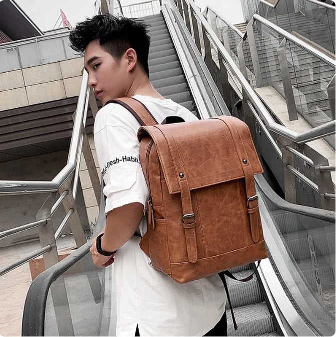 MOCHILA CUERO PU ELEGANTE