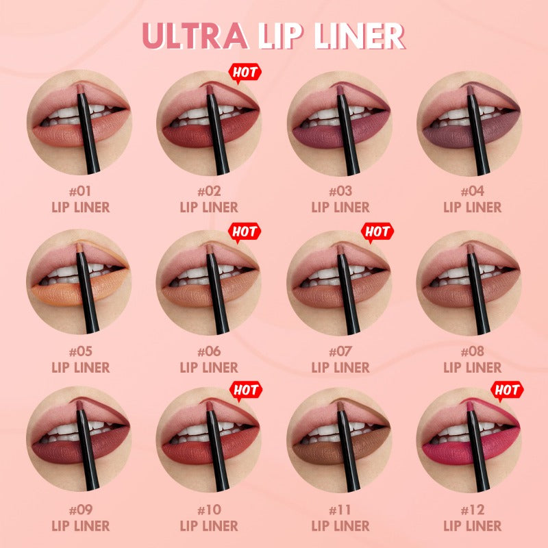 Lip Crush Waterproof Matte Lipliner-3