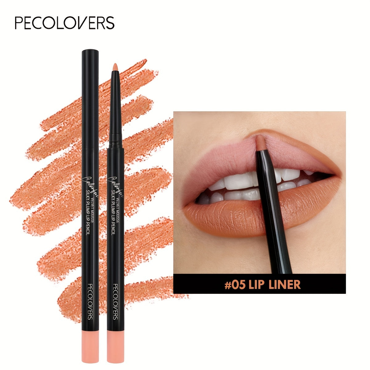 Lip Crush Waterproof Matte Lipliner-7