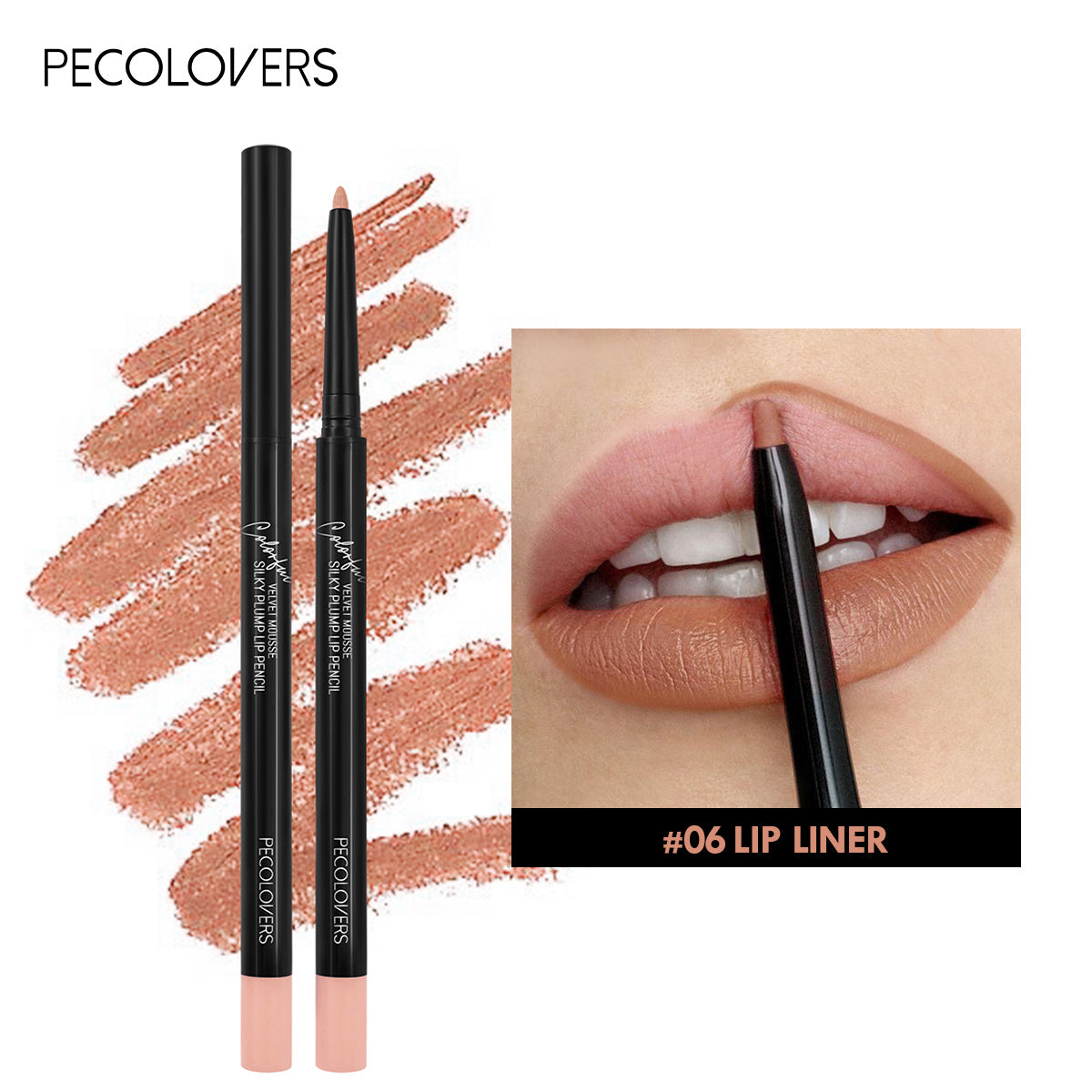 Lip Crush Waterproof Matte Lipliner-8