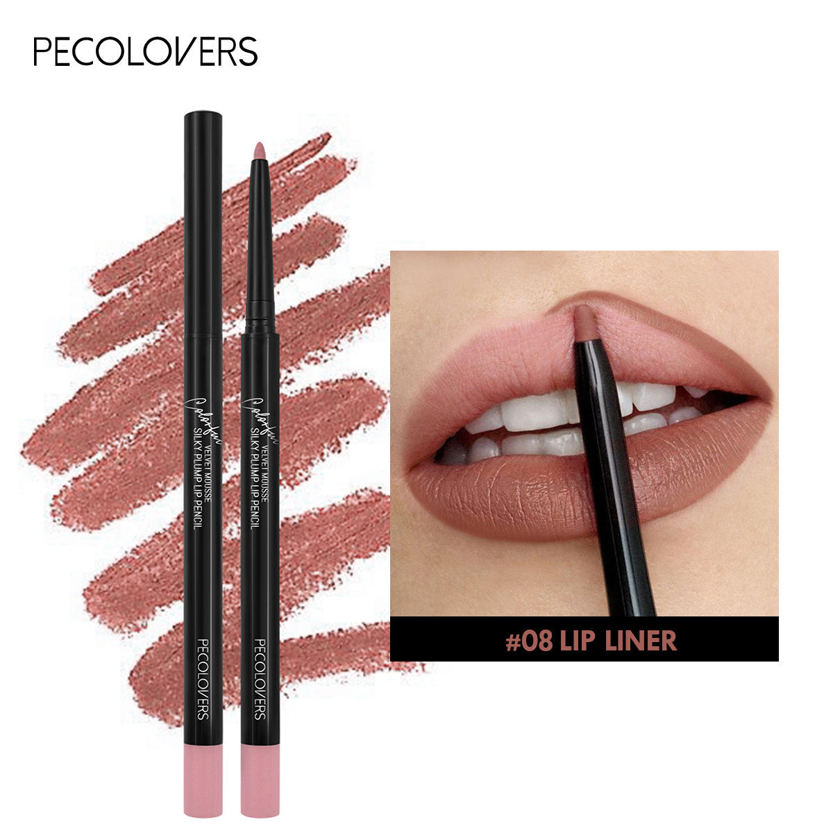 Lip Crush Waterproof Matte Lipliner-10