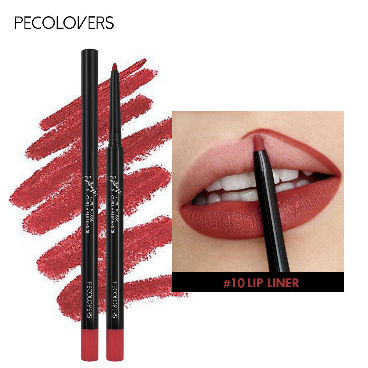 Lip Crush Waterproof Matte Lipliner-12