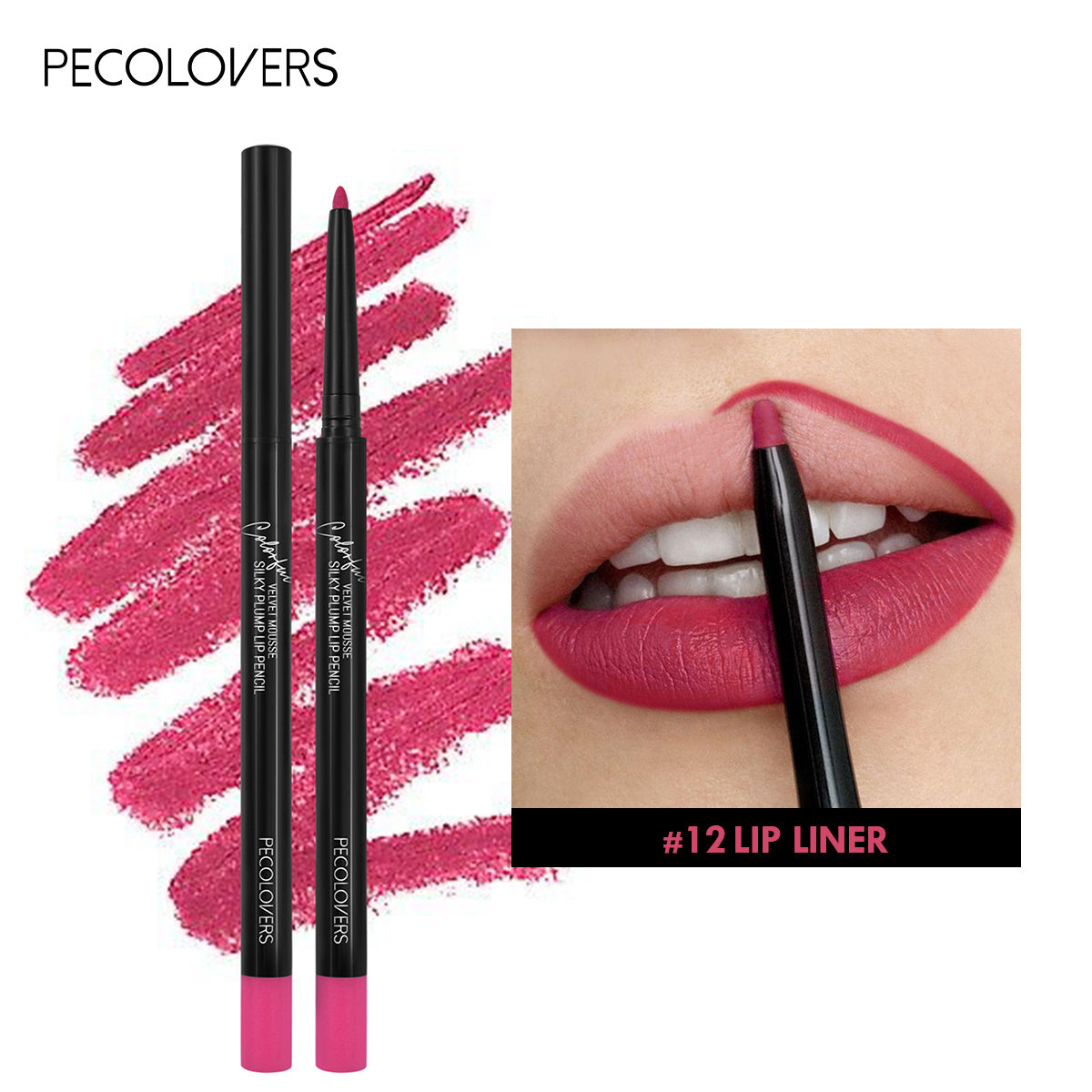 Lip Crush Waterproof Matte Lipliner-14