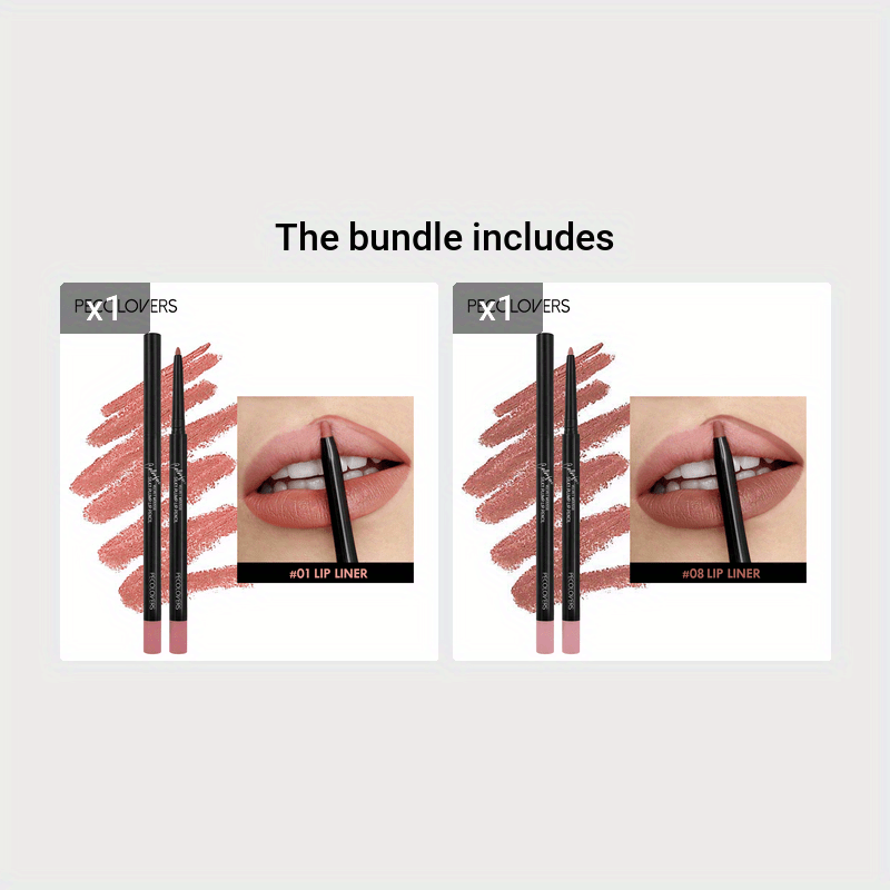 Lip Crush Waterproof Matte Lipliner-15