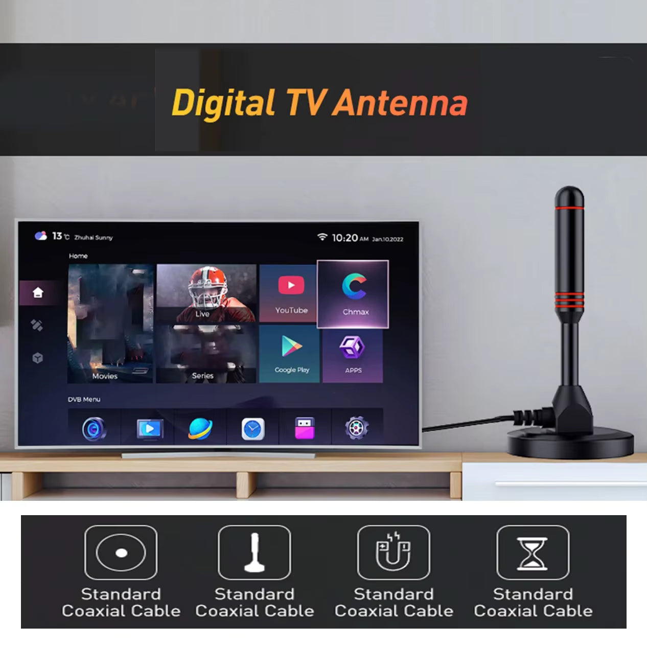 Antena TV Full HD
