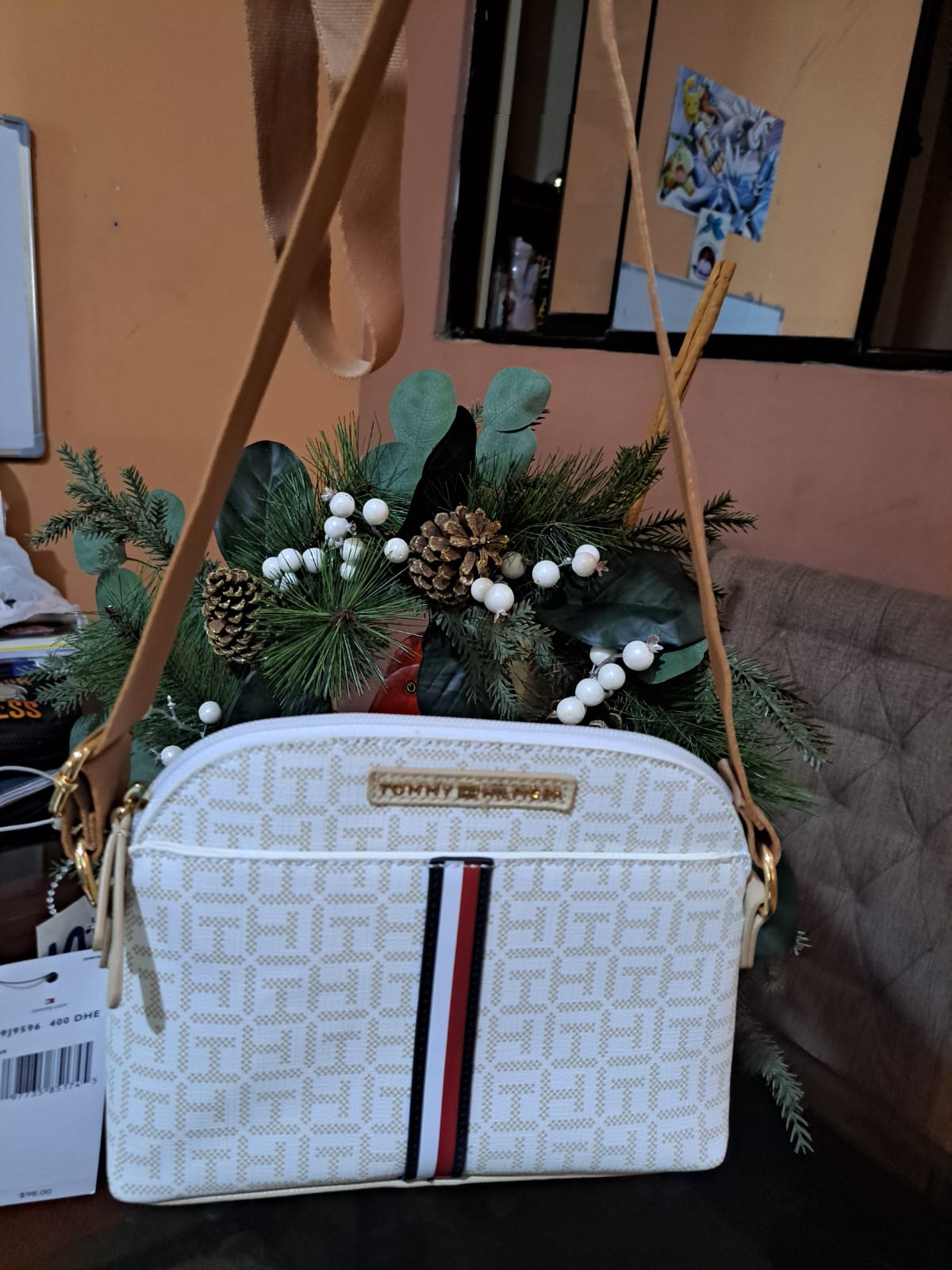 CARTERA CROSSBODY TOMMY HILFIGER DOME MONOGRAM